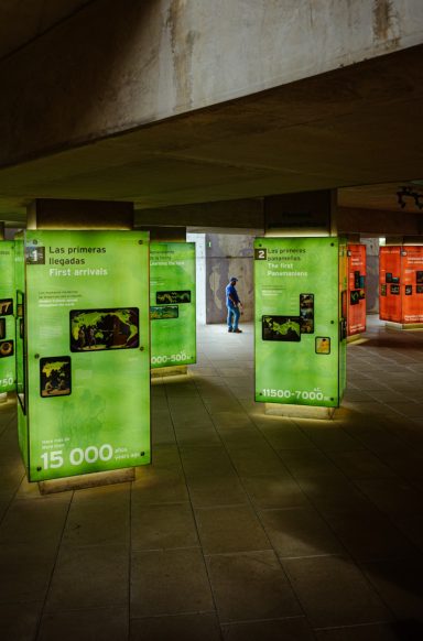 Montaje de iluminación Montaje publicitario