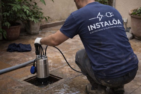 Cambio de bomba sumergida Cambio de bomba sumergida